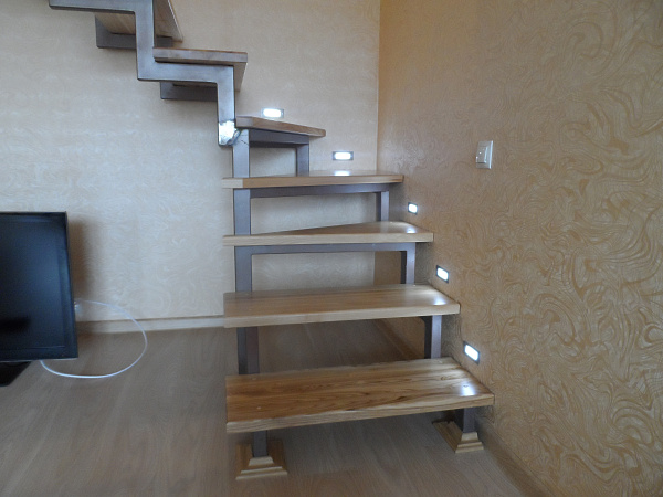 На косоуре "зиг-заг"